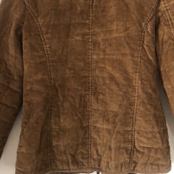 Woman’s rare Brown VTG Y2k corduroy Jacket - Picture 8 of 14